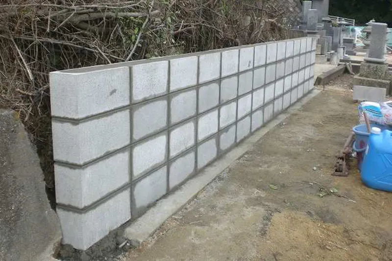 墓地造成工事 施工後